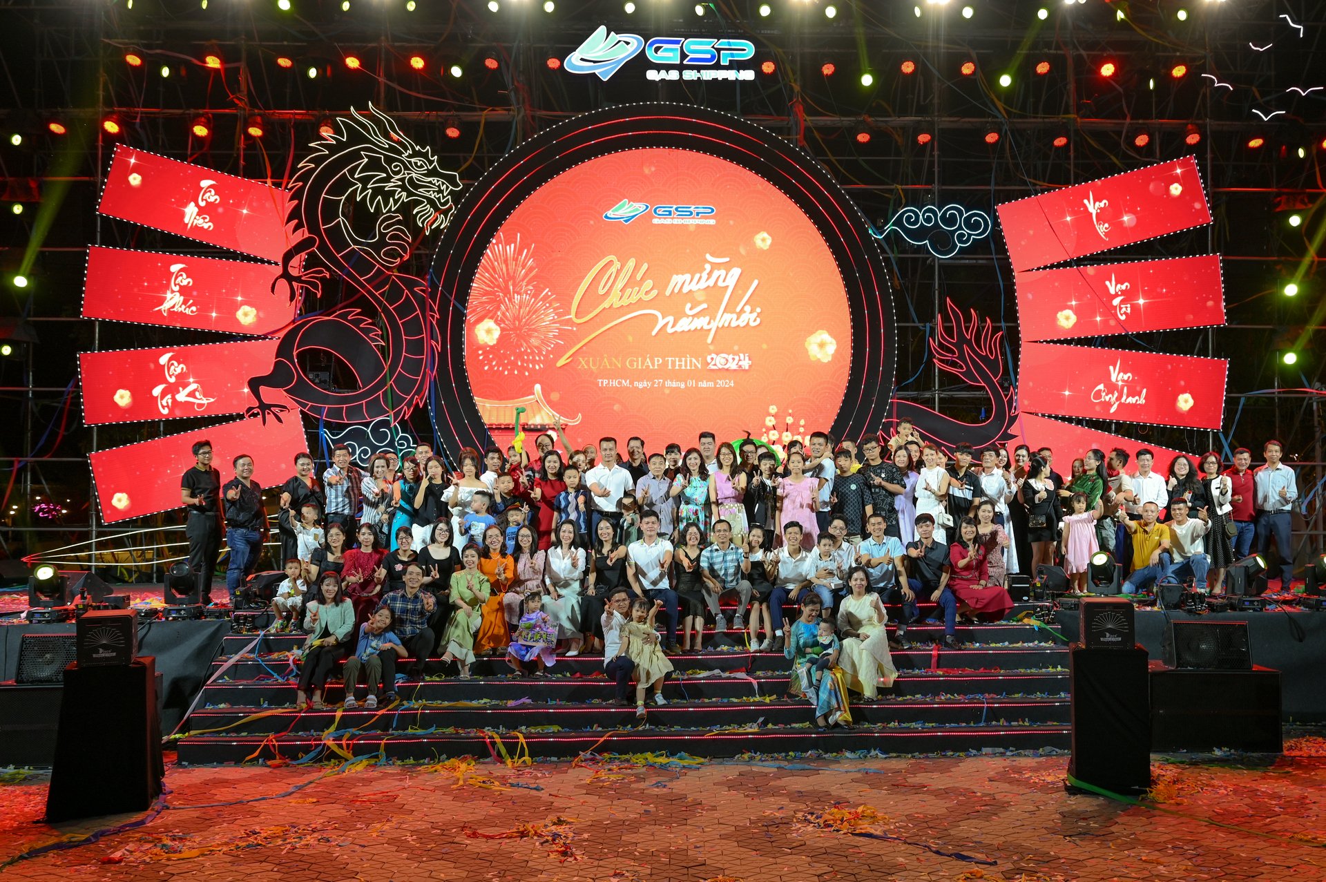 Chương trình Year End Party 2023 với chủ đề “Xuân đầm ấm – Tết yêu thương” của Công ty Gas Shipping