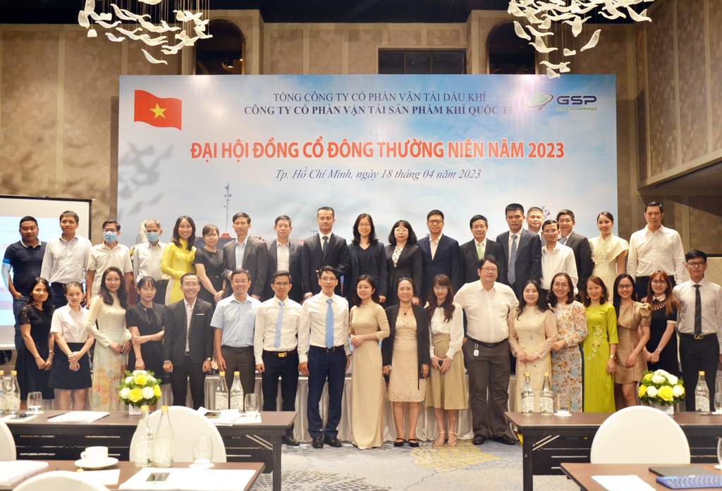 Gas Shipping tổ chức thành công Đại hội đồng Cổ đông thường niên năm 2023 &amp; hoàn thành vượt mức các chỉ tiêu KH Quý 1/2023.