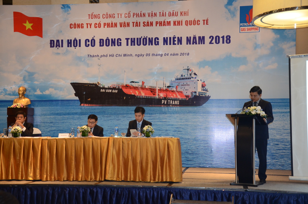 Đại hội đồng Cổ đông thường niên Gasshipping năm 2018