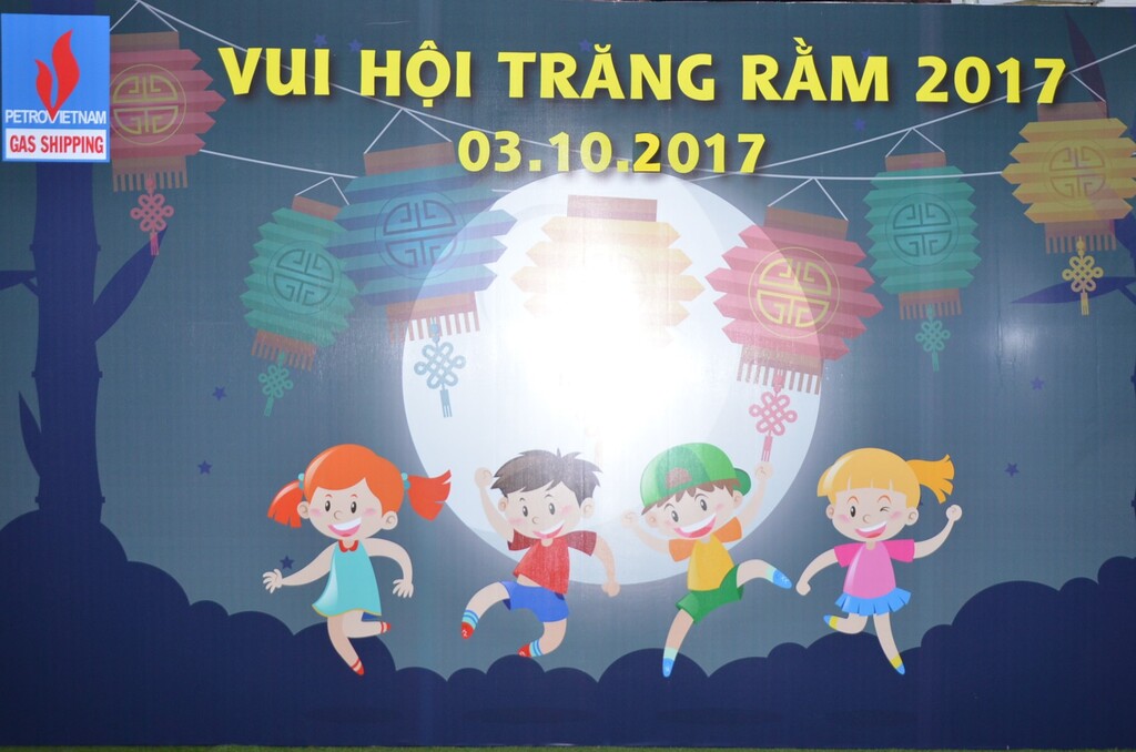 Đêm hội trăng Rằm 2017.